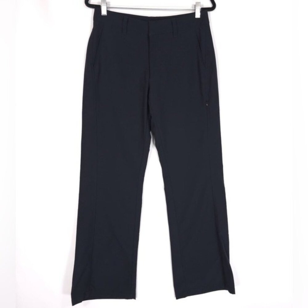Patagonia Women’s Mystery Black Pants Trousers Zip‎ Pocket No Size Tag 31x31